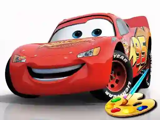 Igra Disney Cars Coloring Book spletu