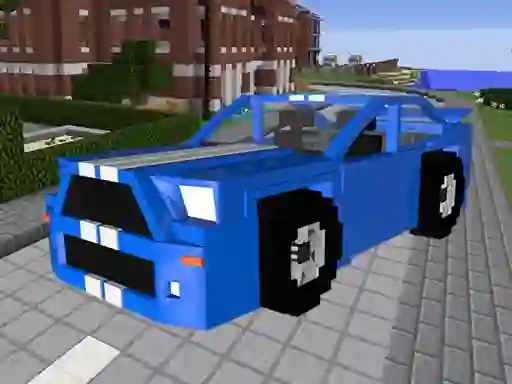 Igra Minecraft Cars Hidden Keys spletu