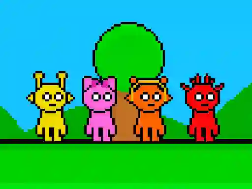 Igra Sprunki Team spletu