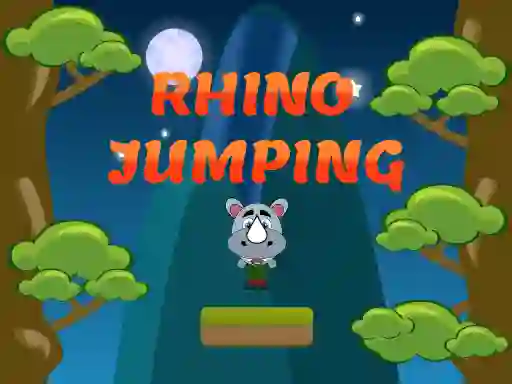 Igra Rhino Jumping spletu