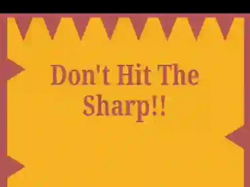 Igra Don't Hit The Sharp spletu