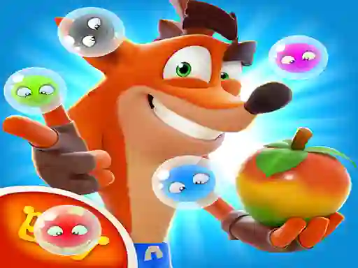 Igra Crash Bandicoot Bubbles spletu