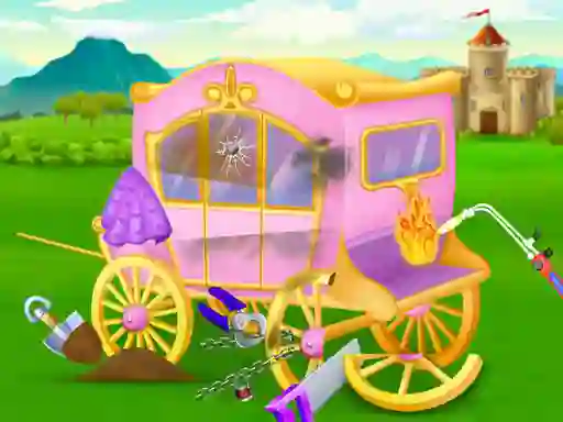 Igra Princess Castle Cleaning spletu