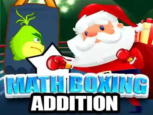 Igra Math Boxing Christmas Addition spletu