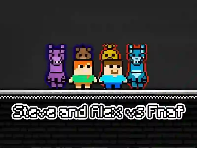 Igra Steve and Alex vs Fnaf spletu