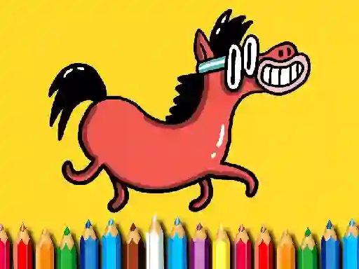 Igra Back To School: Pony Coloring Book spletu