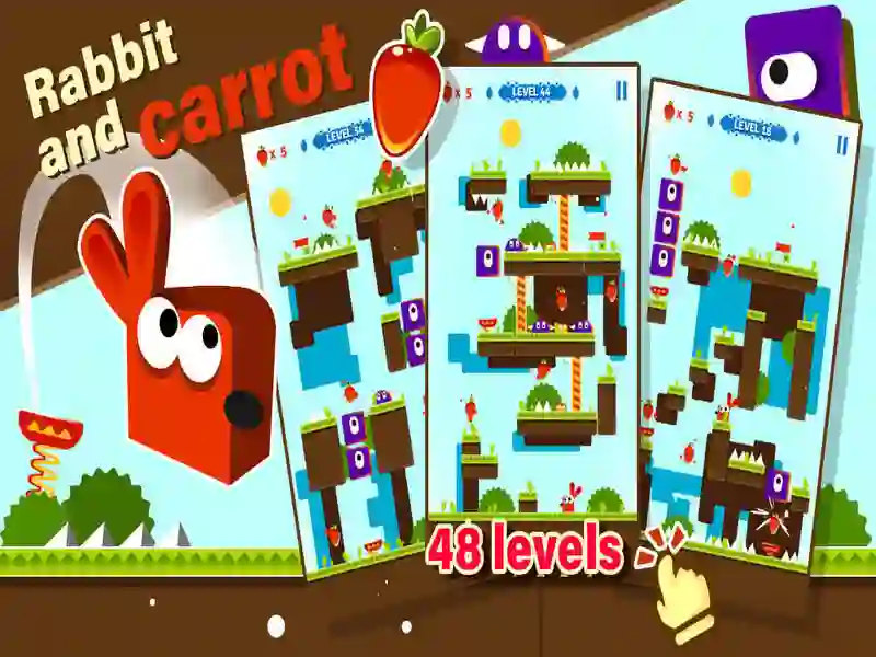 Igra Rabbit & Carrot spletu