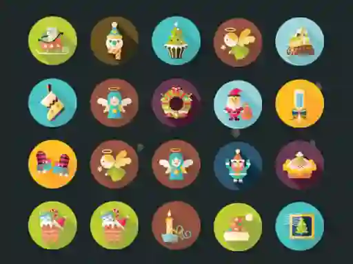 Igra Count Holiday Cards spletu