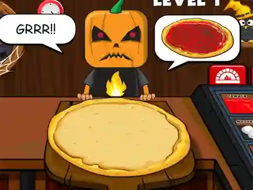 Igra Halloween Pizzeria spletu