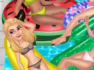 Igra Princess Pool Party Floats spletu