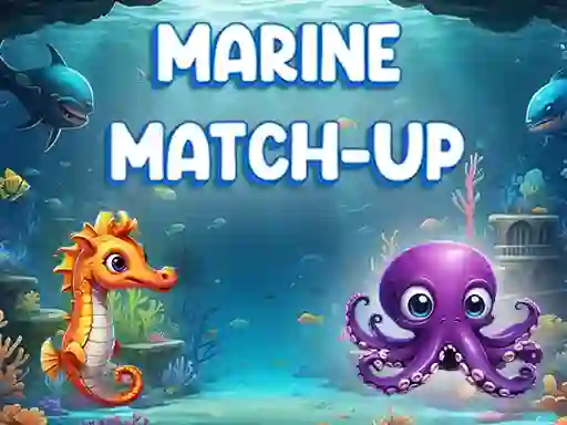 Igra Marine Match Up spletu