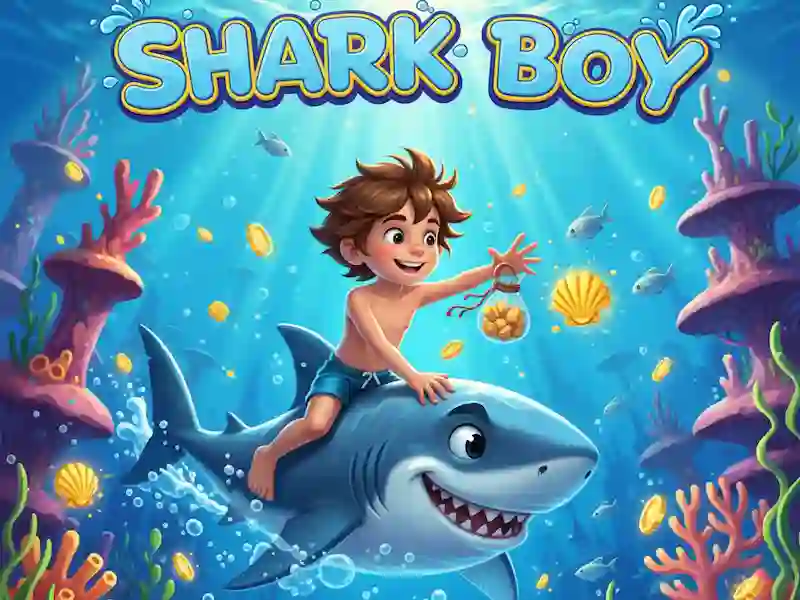 Igra Shark Boy spletu