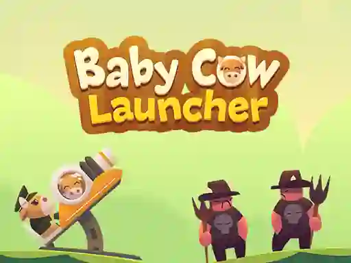 Igra Baby Cow Launcher spletu