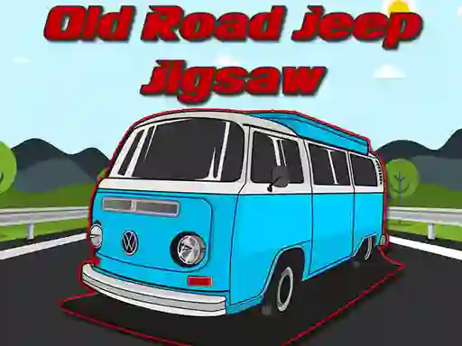 Igra Old Road Jeep Jigsaw spletu