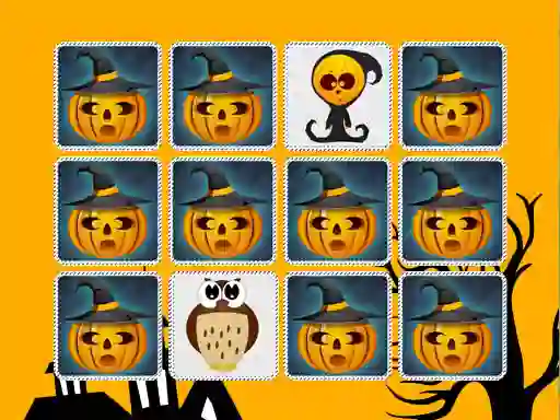 Igra Kids Memory Game Halloween spletu