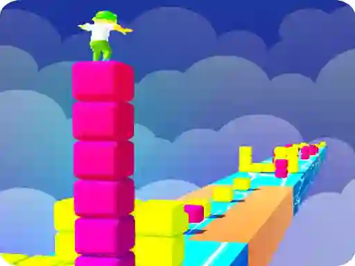 Igra Cubes Stack 3D spletu