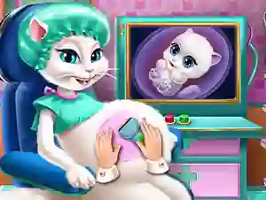 Igra Kitty Pregnant Check-up spletu