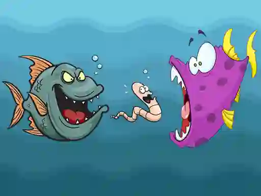 Igra Angry Fish Coloring spletu