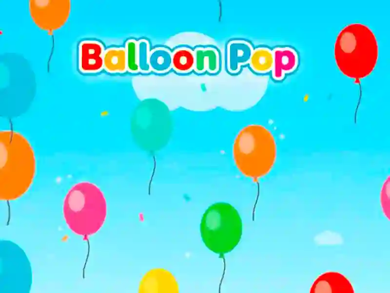 Igra Balloon Pop spletu