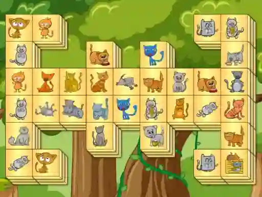 Igra Cats mahjong spletu