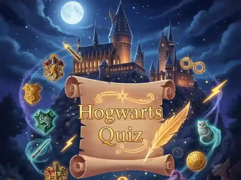 Igra Hogwarts Quiz spletu