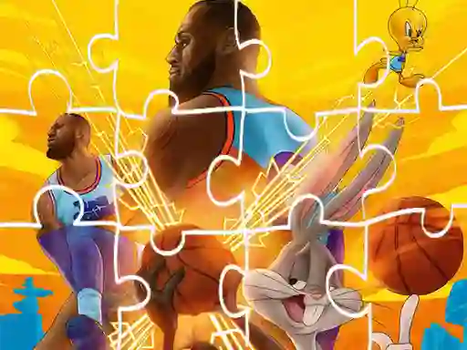 Igra Space Jam Jigsaw spletu