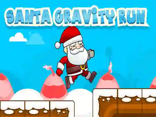 Igra Santa Gravity Run spletu
