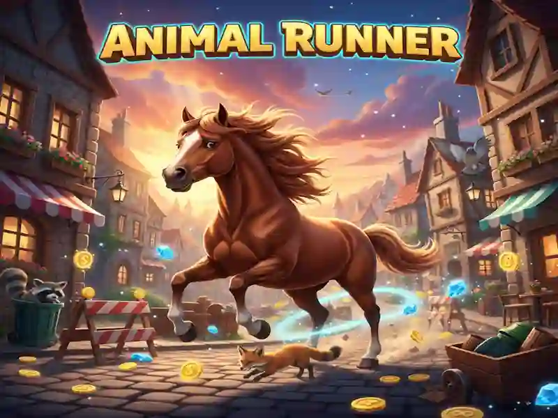 Igra Animal Runner spletu