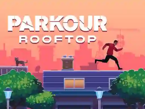 Igra Parkour Rooftop spletu