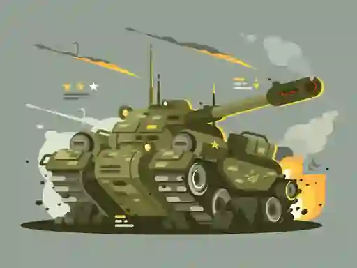 Igra Military Vehicles Match 3 spletu