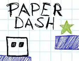 Igra Paper Dash spletu