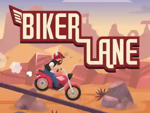 Igra Biker Lane spletu