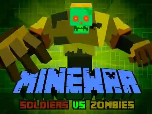 Igra Minewar Soldiers vs Zombies spletu