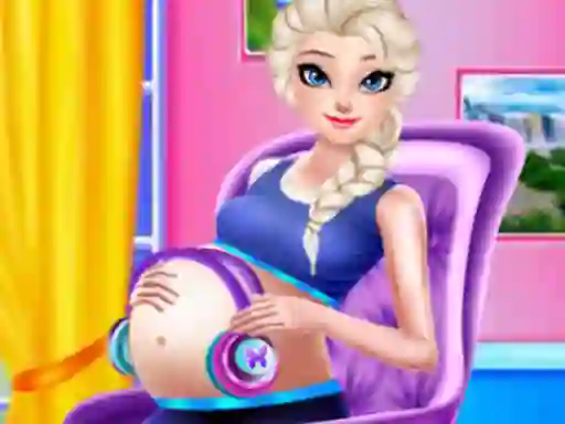 Igra Ice Princess Pregnant Caring spletu