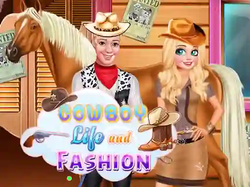 Igra Cowboy Life and Fashion spletu