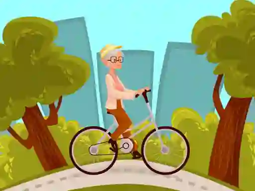 Igra Happy Bike Riding Jigsaw spletu