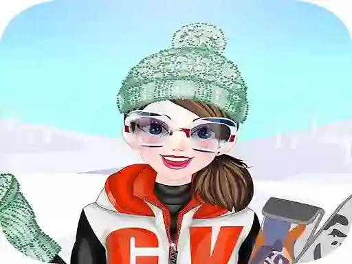 Igra Happy Ski Dressup spletu