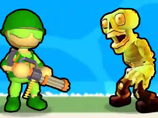 Igra Destruction of Stickman Zombie spletu