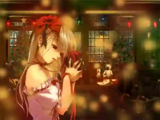 Igra Anime Christmas Jigsaw Puzzle 2 spletu