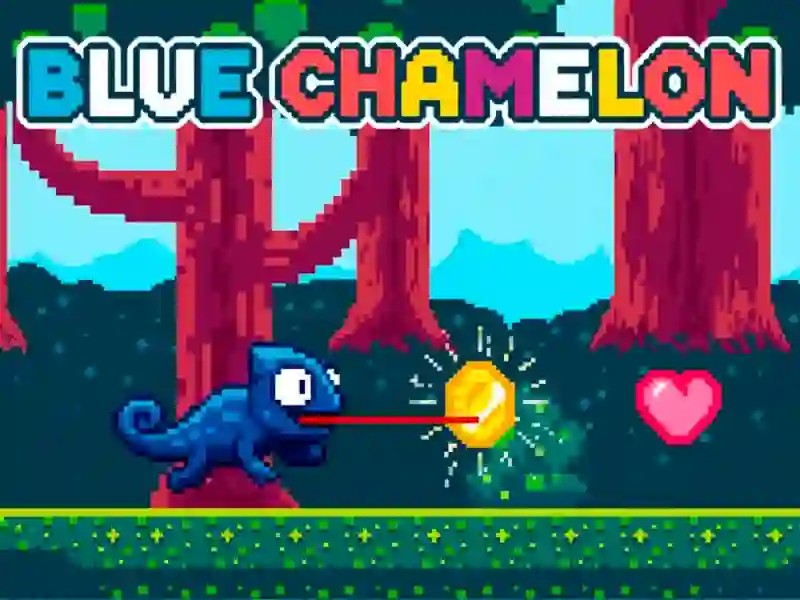 Igra Blue Chameleon spletu