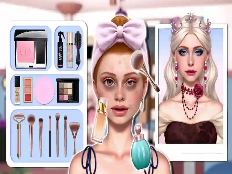 Igra Makeover & Makeup Studio spletu