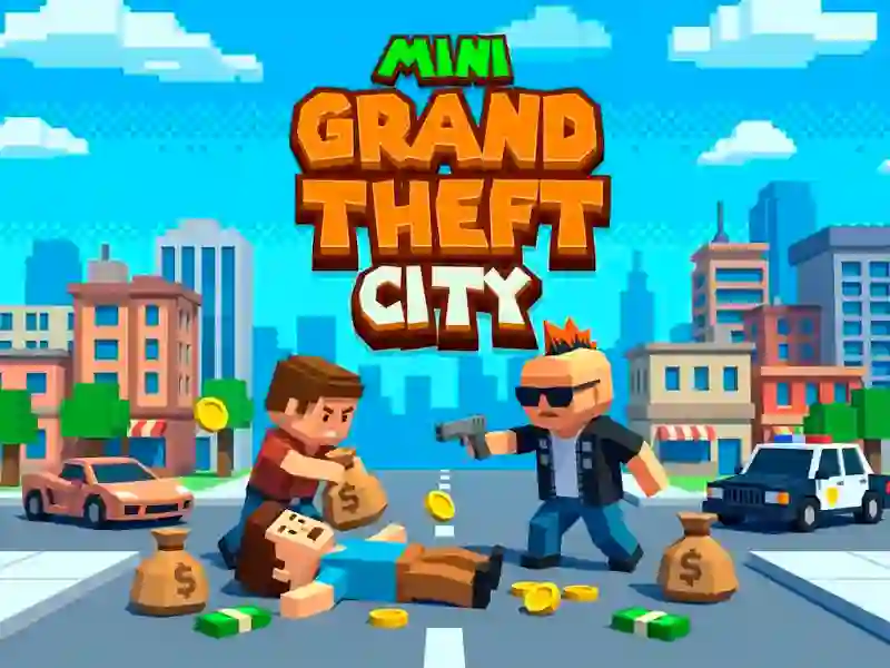 Igra Mini Grand Theft City spletu