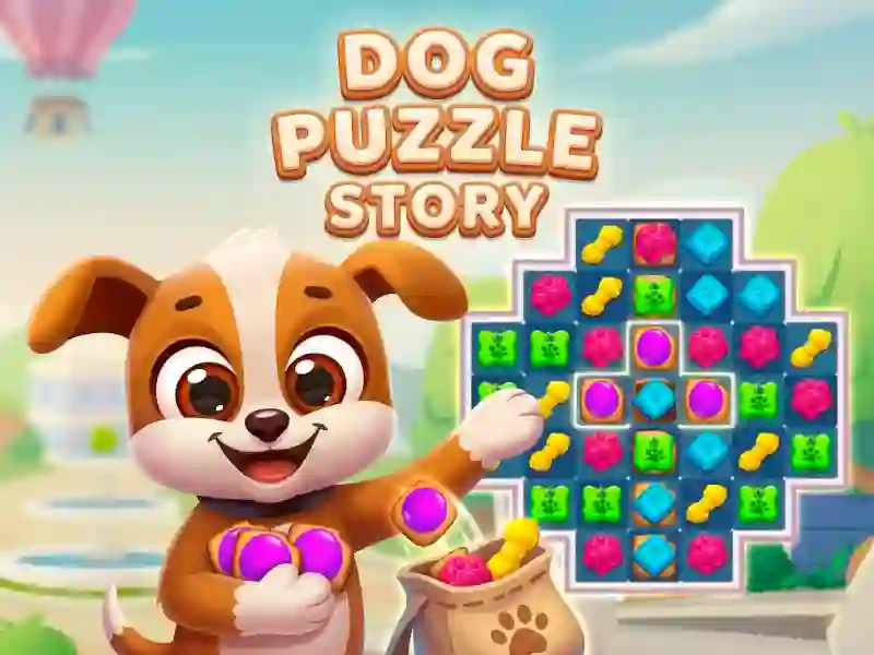 Igra Dog Puzzle Story spletu