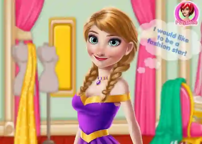 Igra Ice Princess Modeling Carrer spletu