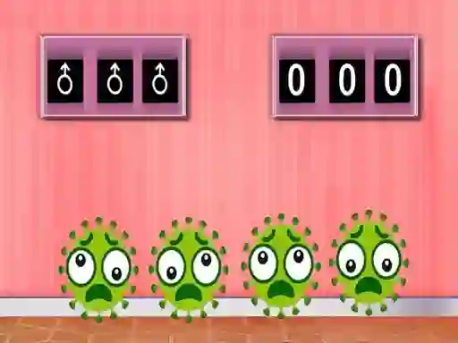 Igra Virus House Escape spletu