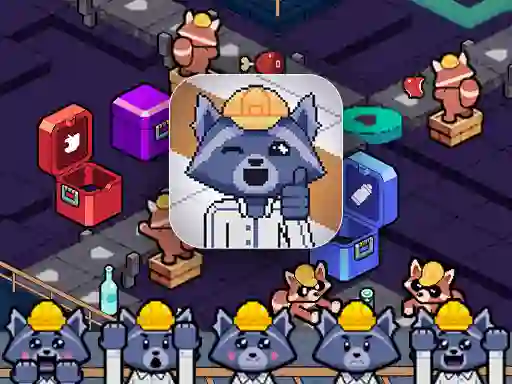 Igra Trash Factory spletu