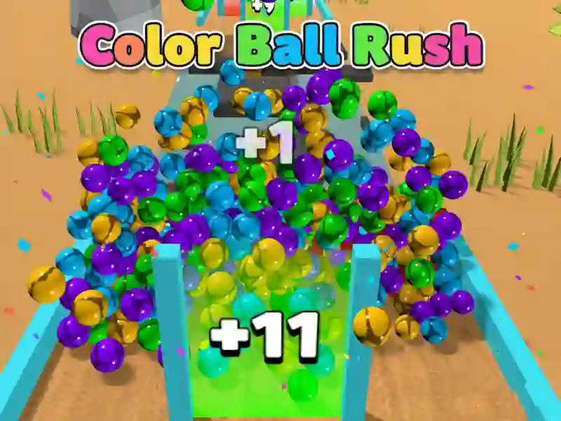 Igra Color Ball Rush spletu