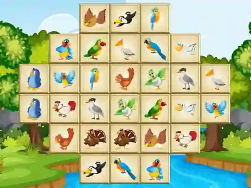 Igra Birds Mahjong Deluxe spletu