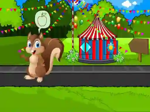 Igra Feed the squirrel spletu