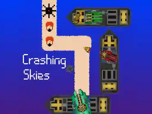 Igra Crashing Skies spletu